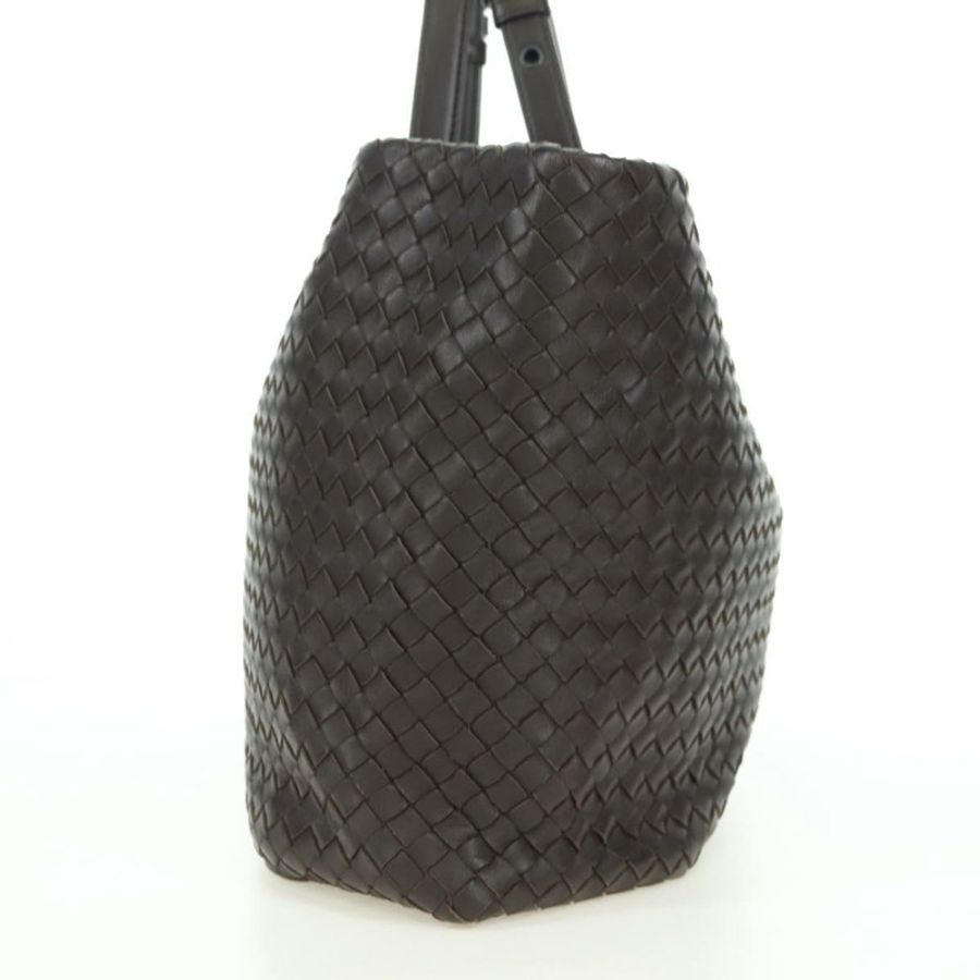 【日本直送】BOTTEGA VENETA INTRECCIATO Ready Lock 手提包 皮革 棕色 正品 am11570SAV-3