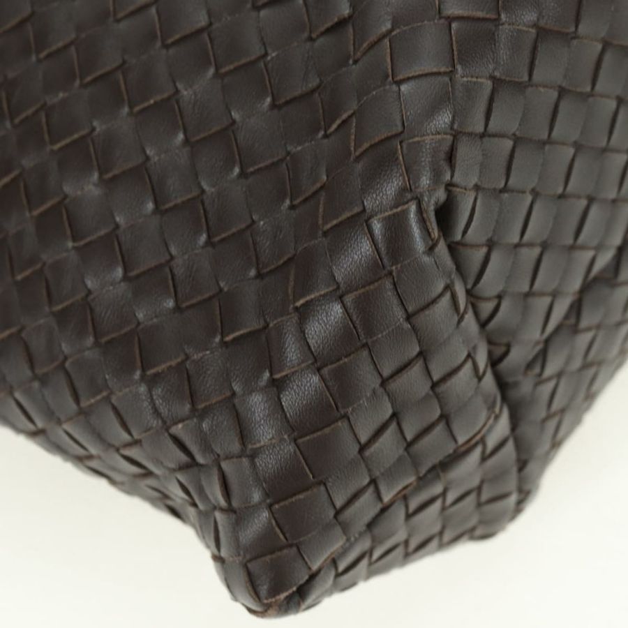 【日本直送】BOTTEGA VENETA INTRECCIATO Ready Lock 手提包 皮革 棕色 正品 am11570SAV-8