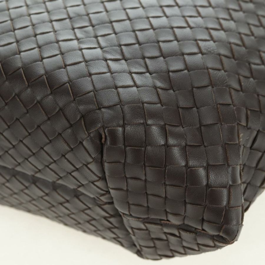 【日本直送】BOTTEGA VENETA INTRECCIATO Ready Lock 手提包 皮革 棕色 正品 am11570SAV-15