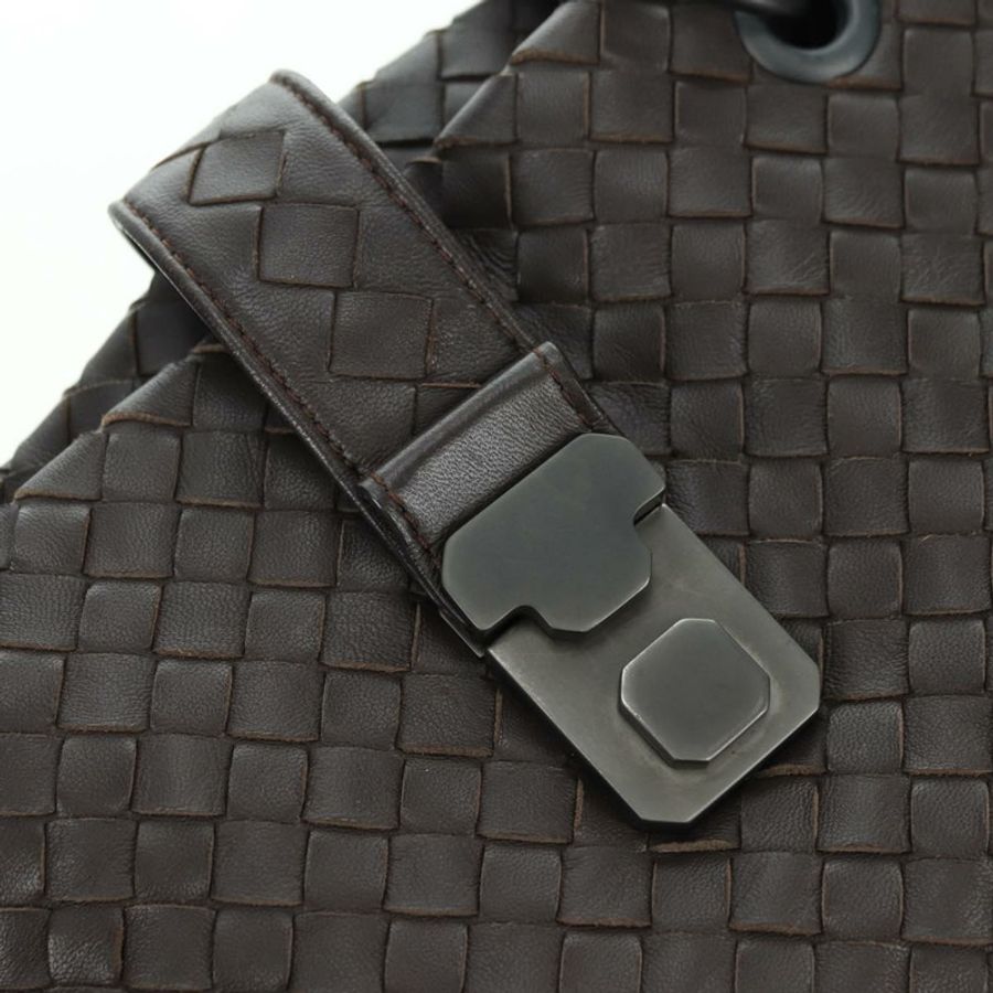 【日本直送】BOTTEGA VENETA INTRECCIATO Ready Lock 手提包 皮革 棕色 正品 am11570SAV-16