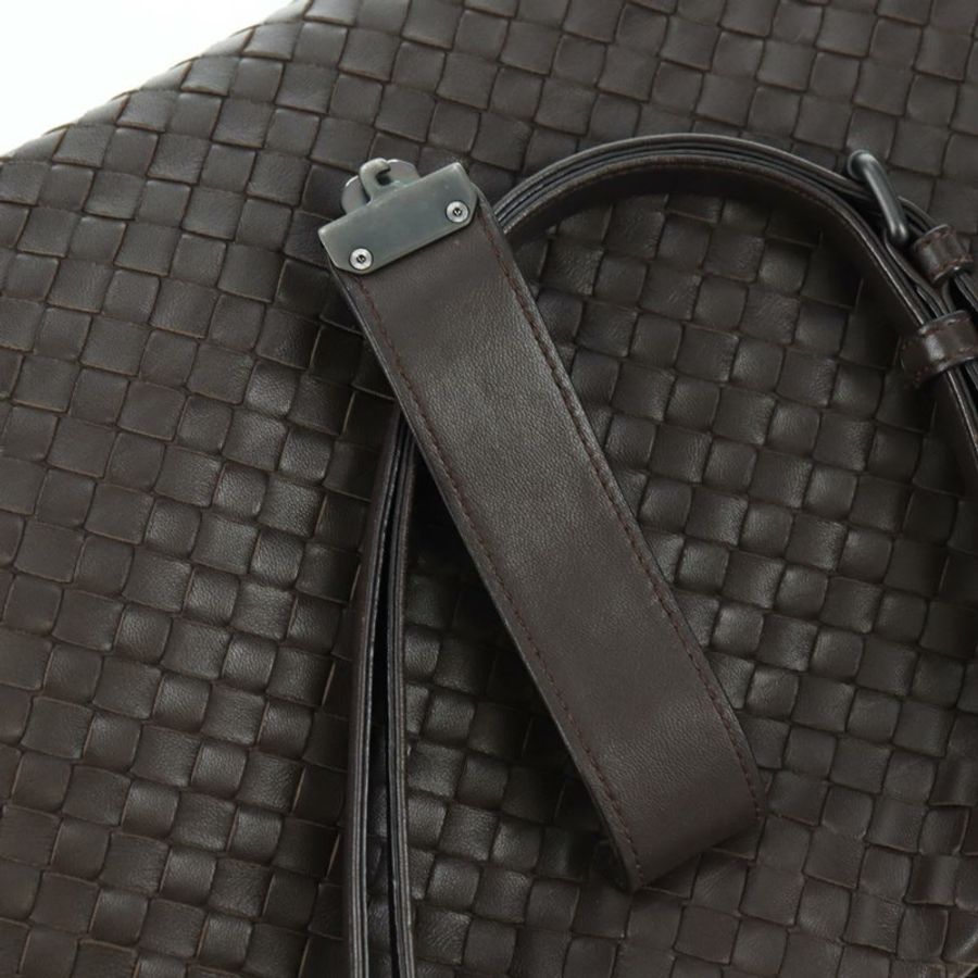 【日本直送】BOTTEGA VENETA INTRECCIATO Ready Lock 手提包 皮革 棕色 正品 am11570SAV-17