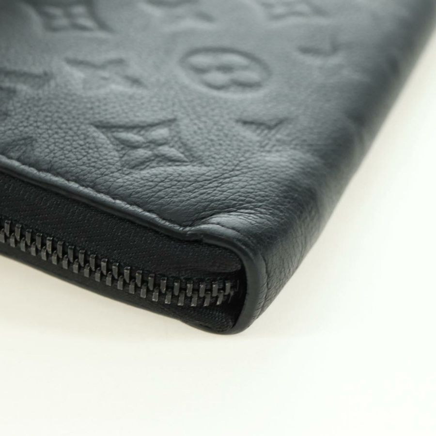 【日本直送】路易威登 Empreinte Zippy 錢包水平錢包黑色 M11721 正品 179337M-15
