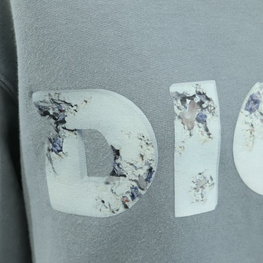 【日本直送】Christian Dior 灰色棉質運動鞋,貨號 179654M-5