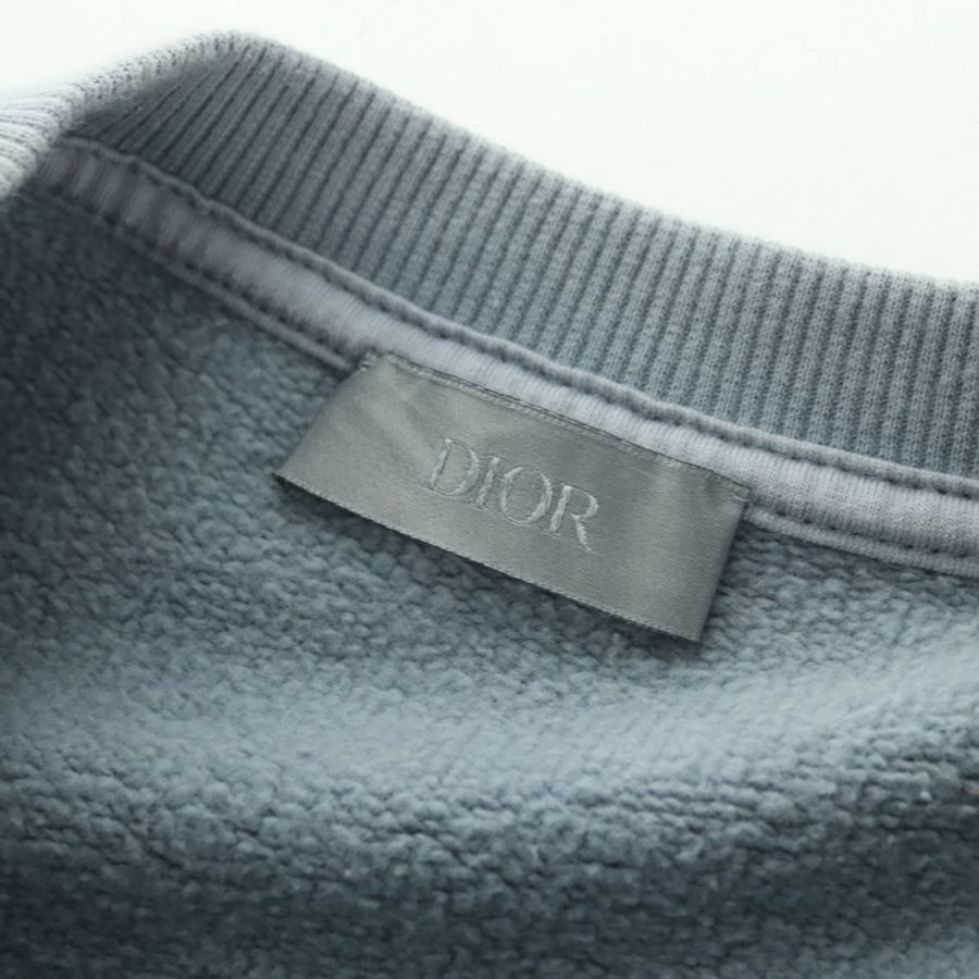 【日本直送】Christian Dior 灰色棉質運動鞋,貨號 179654M-9