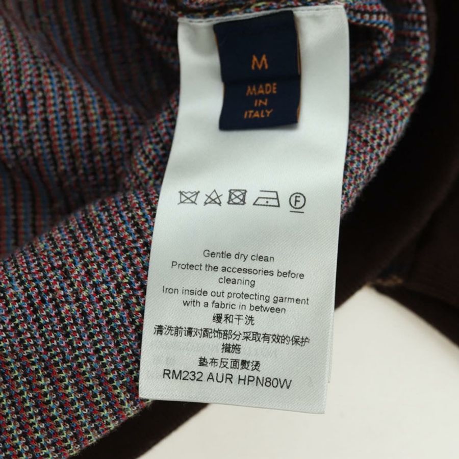 【日本直送】路易威登針織連帽衫，純棉，藍色，LV正品，貨號179652M-14