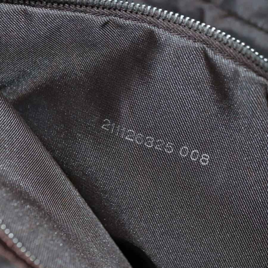 【日本直送】FENDI Zucca帆布Mamma Baguette單肩包 黑色棕色 正品 178747V-11