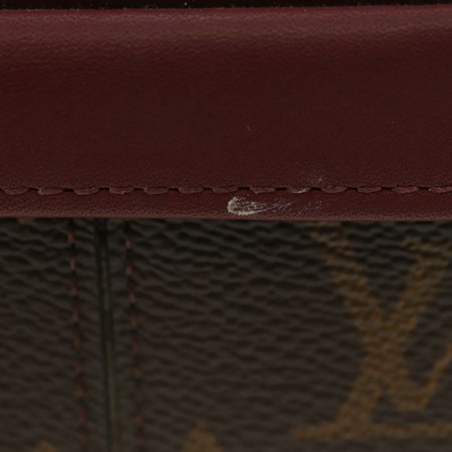 【日本直送】路易威登 Monogram Boite Camille MM 珠寶盒 波爾多紅 GI0019 Auth 179587V-4