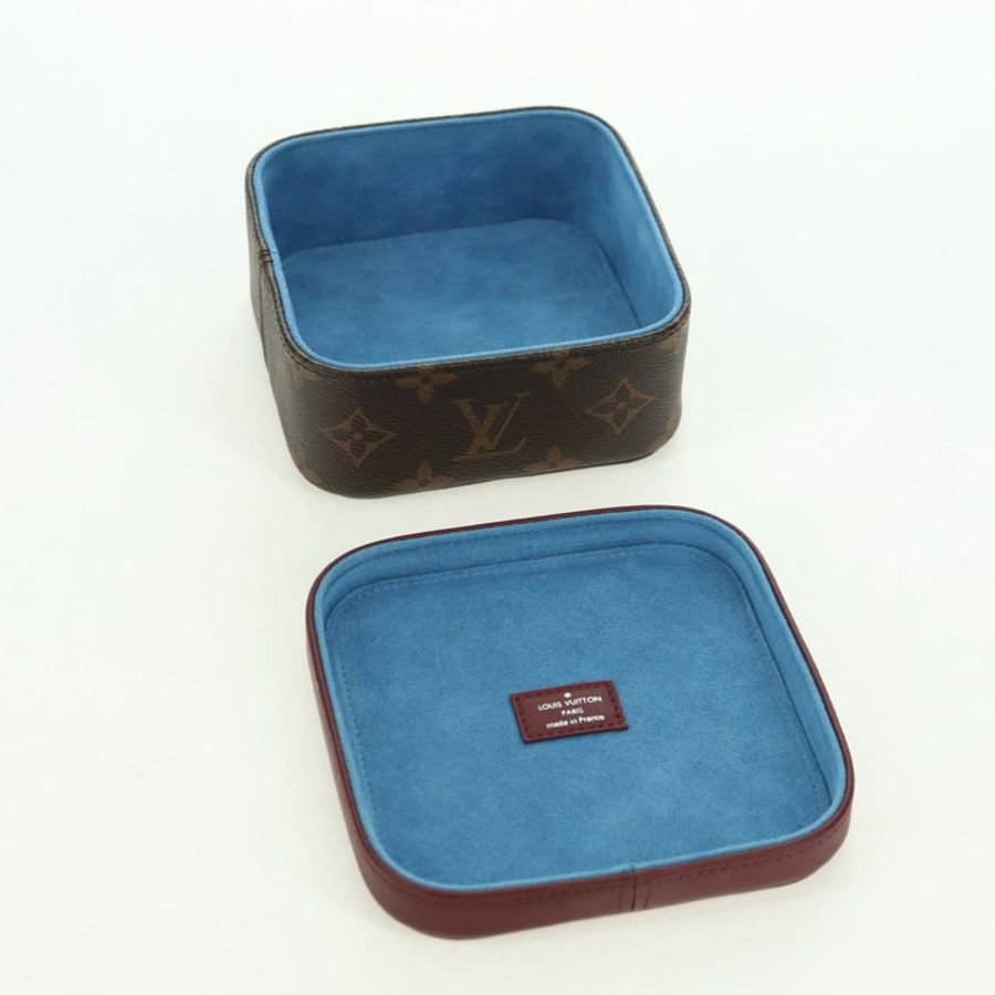 【日本直送】路易威登 Monogram Boite Camille MM 珠寶盒 波爾多紅 GI0019 Auth 179587V-8