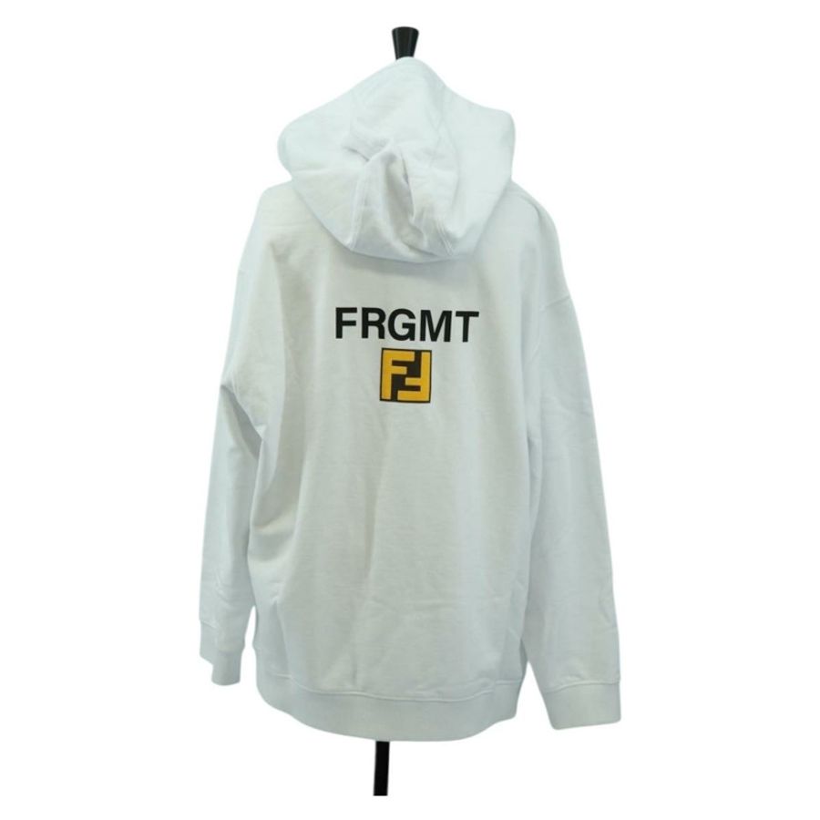 【日本直送】FENDI FENDI x FRGMT x POKMON 連帽衫 Kairyu 棉質 XS 白色 正品 am11639SM-1