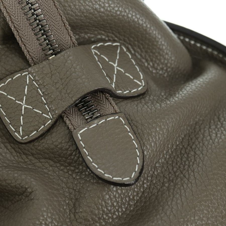 【日本直送】CELINE Luggage Mini Shopper 手提包 皮革 灰色 銀色 正品 am11602V-19