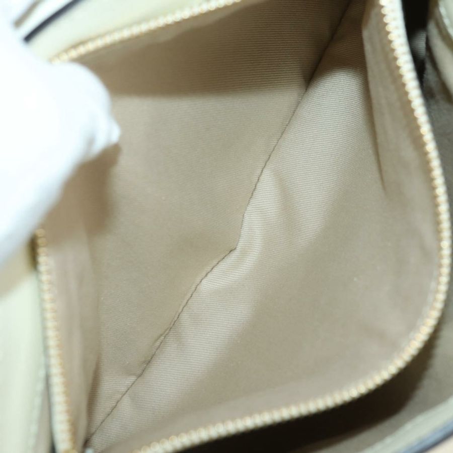 【日本直送】Chloe Fay 手提包 皮革 兩用 白色 金色 正品 am11624V-25