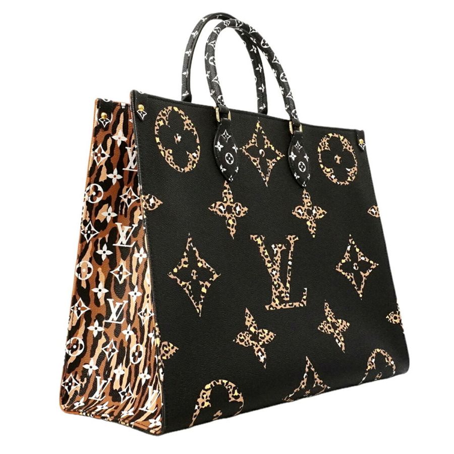 路易威登 Monogram Jungle OnTheGo GM 手提包 M44674 棕色 Noir 女士兩用包-1