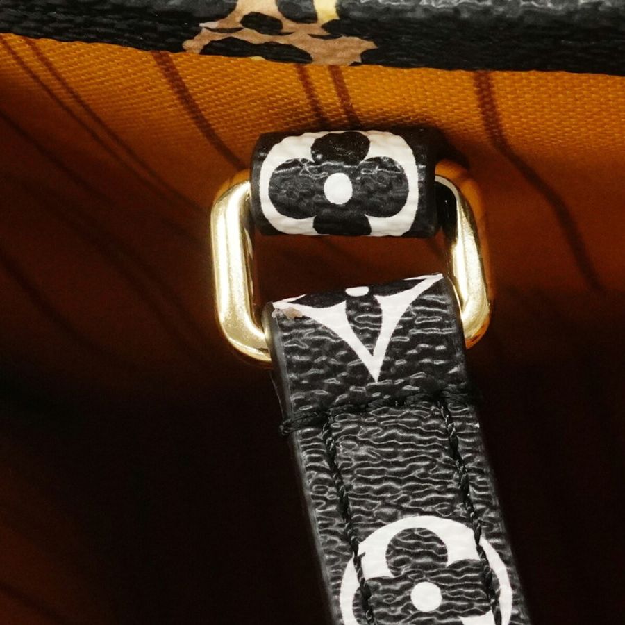 路易威登 Monogram Jungle OnTheGo GM 手提包 M44674 棕色 Noir 女士兩用包-5