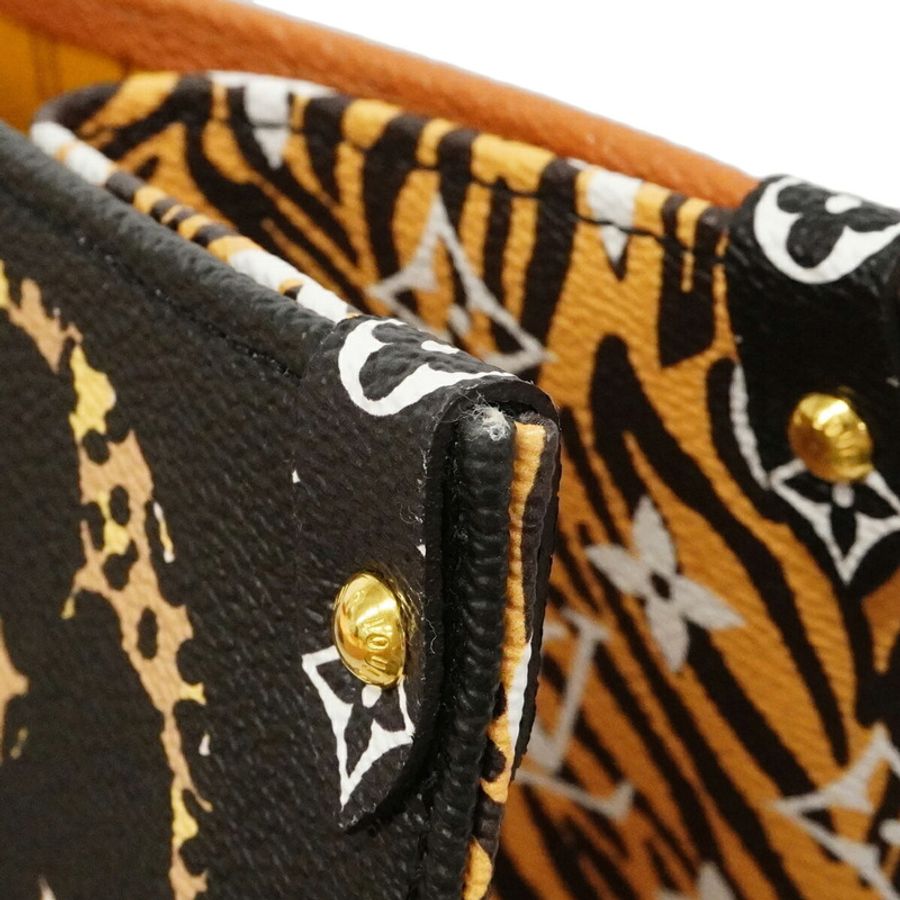 路易威登 Monogram Jungle OnTheGo GM 手提包 M44674 棕色 Noir 女士兩用包-6
