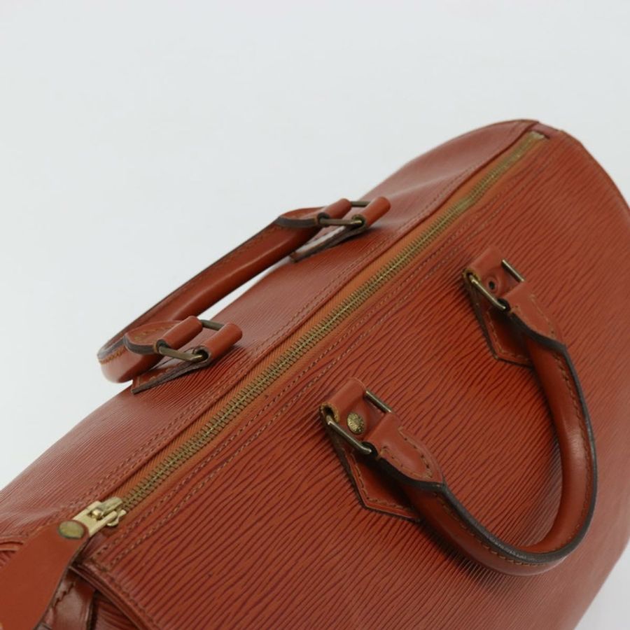 【日本直送】路易威登 Epi Speedy 35 手提包 棕色 肯亞 M42993 LV 正品 179737A-5