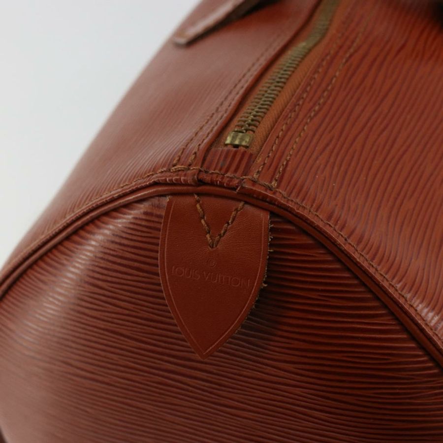 【日本直送】路易威登 Epi Speedy 35 手提包 棕色 肯亞 M42993 LV 正品 179737A-17