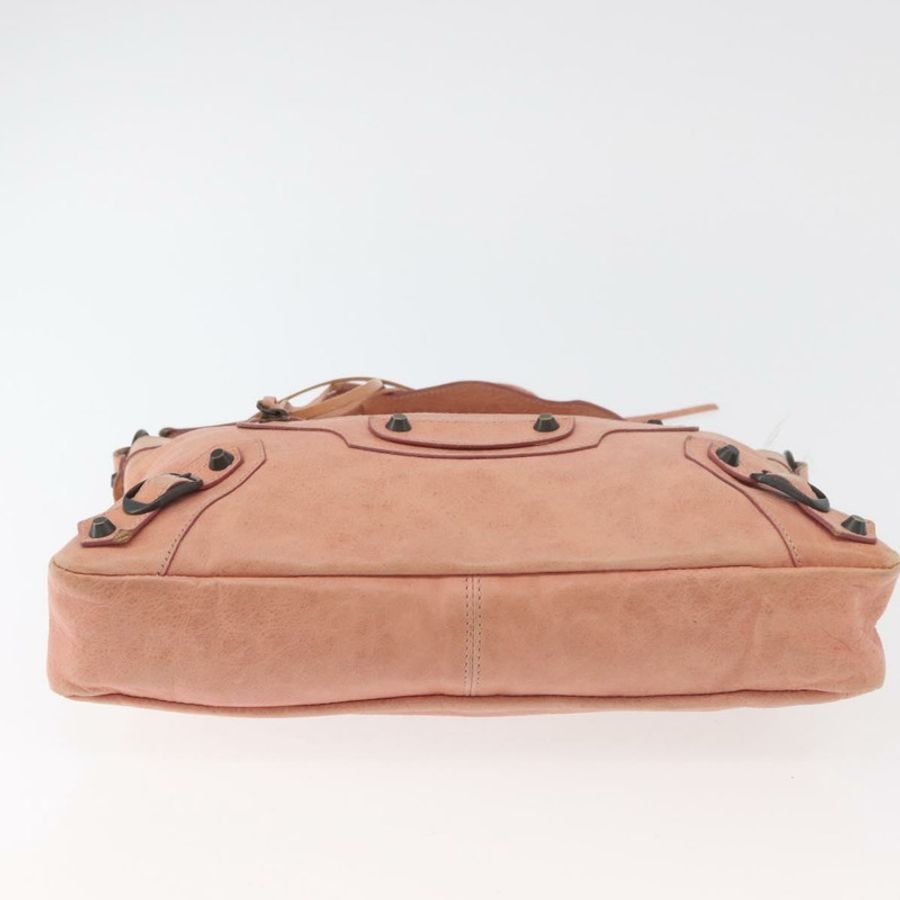 【日本直送】BALENCIAGA The First 手提包 皮革 2way 灰色 103208 正品 179438-4