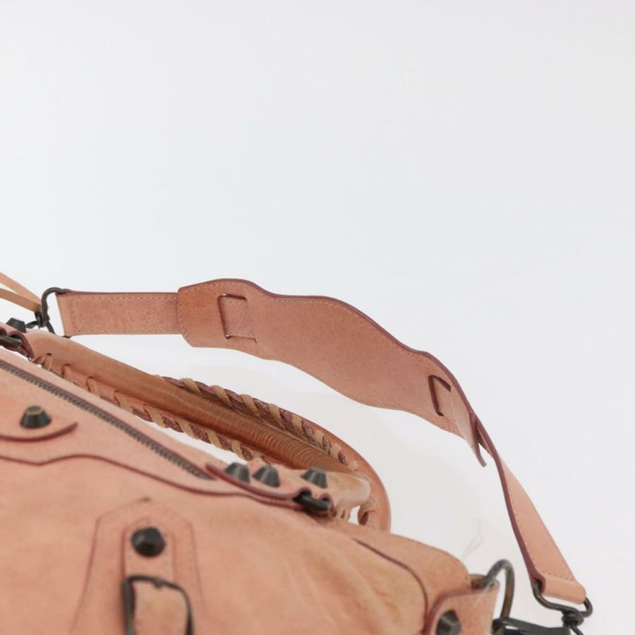 【日本直送】BALENCIAGA The First 手提包 皮革 2way 灰色 103208 正品 179438-13