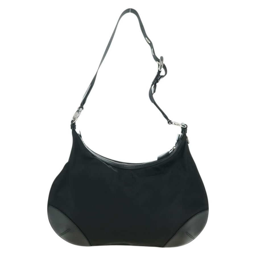 【日本直送】PRADA 肩背包 尼龍 黑色 銀色 正品 179432SAV-1