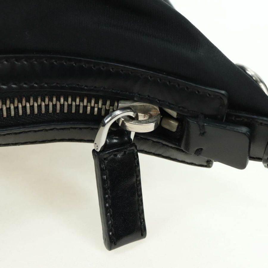 【日本直送】PRADA 肩背包 尼龍 黑色 銀色 正品 179432SAV-20