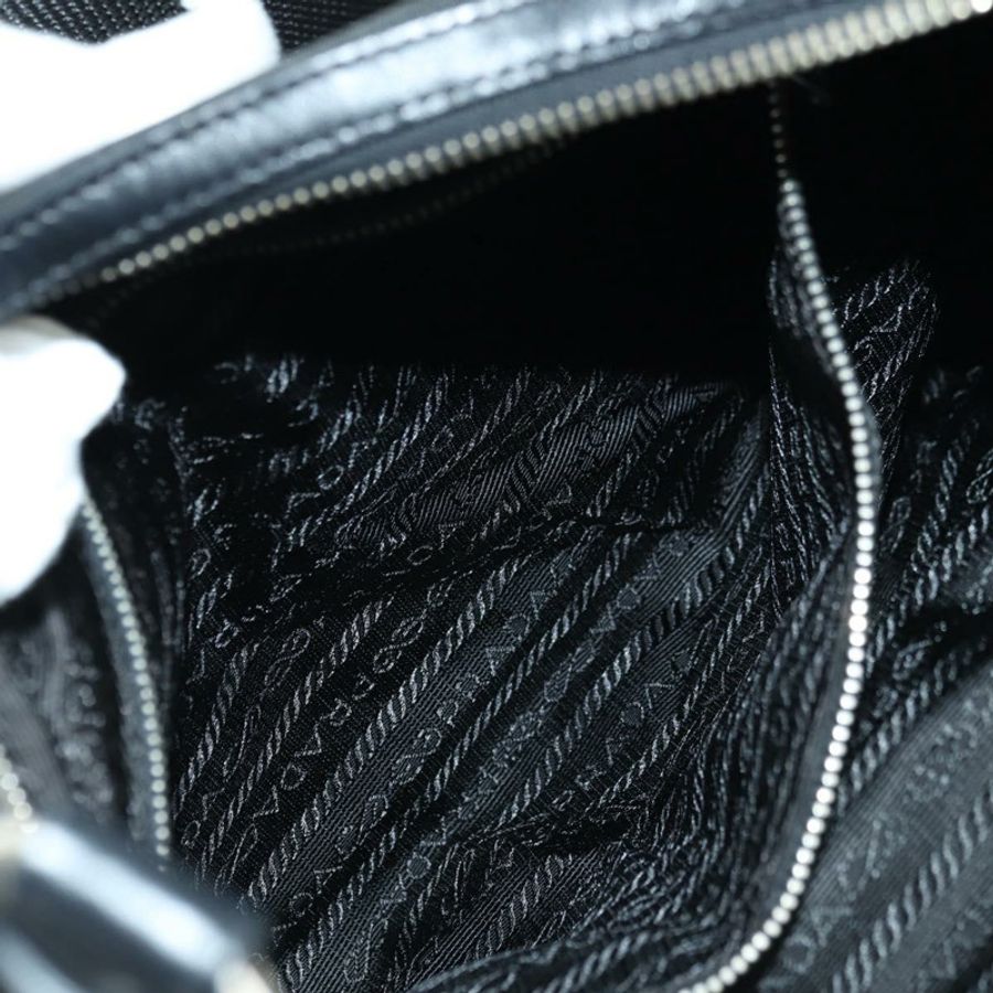 【日本直送】PRADA 肩背包 尼龍 黑色 銀色 正品 179432SAV-25