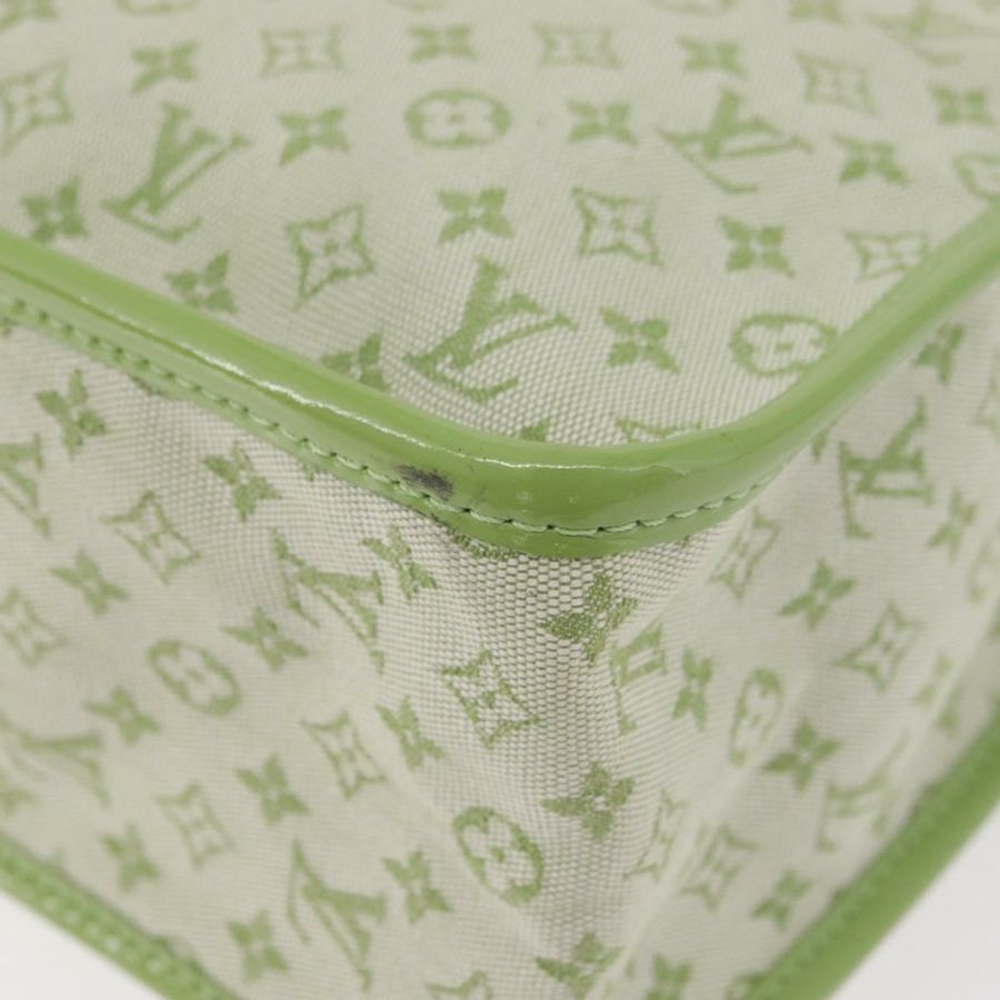 【日本直送】路易威登 Monogram Mini Sac Catline 包 杏仁綠 M92931 LV Auth 179578V-8