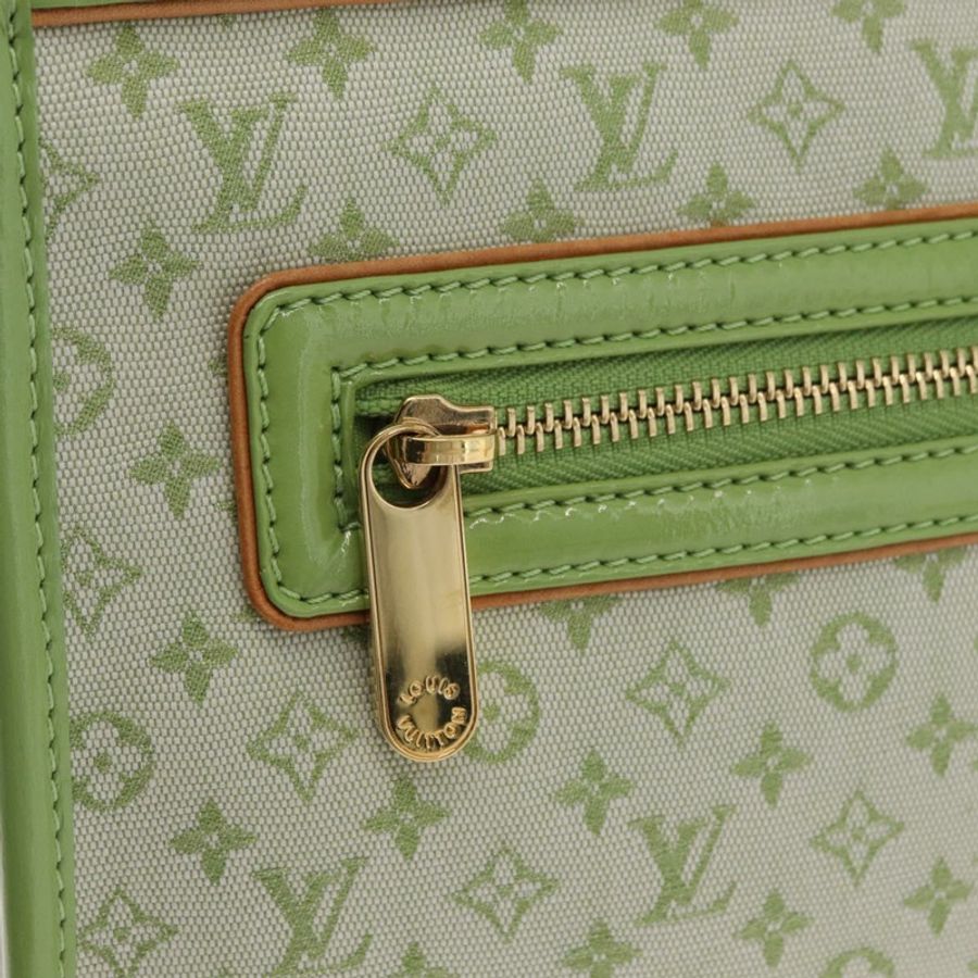 【日本直送】路易威登 Monogram Mini Sac Catline 包 杏仁綠 M92931 LV Auth 179578V-17