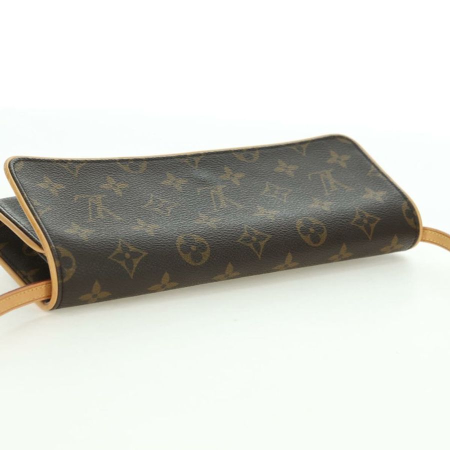 【日本直送】路易威登 Monogram Pochette Twin GM 單肩包 M51852 LV Auth am11648V-5