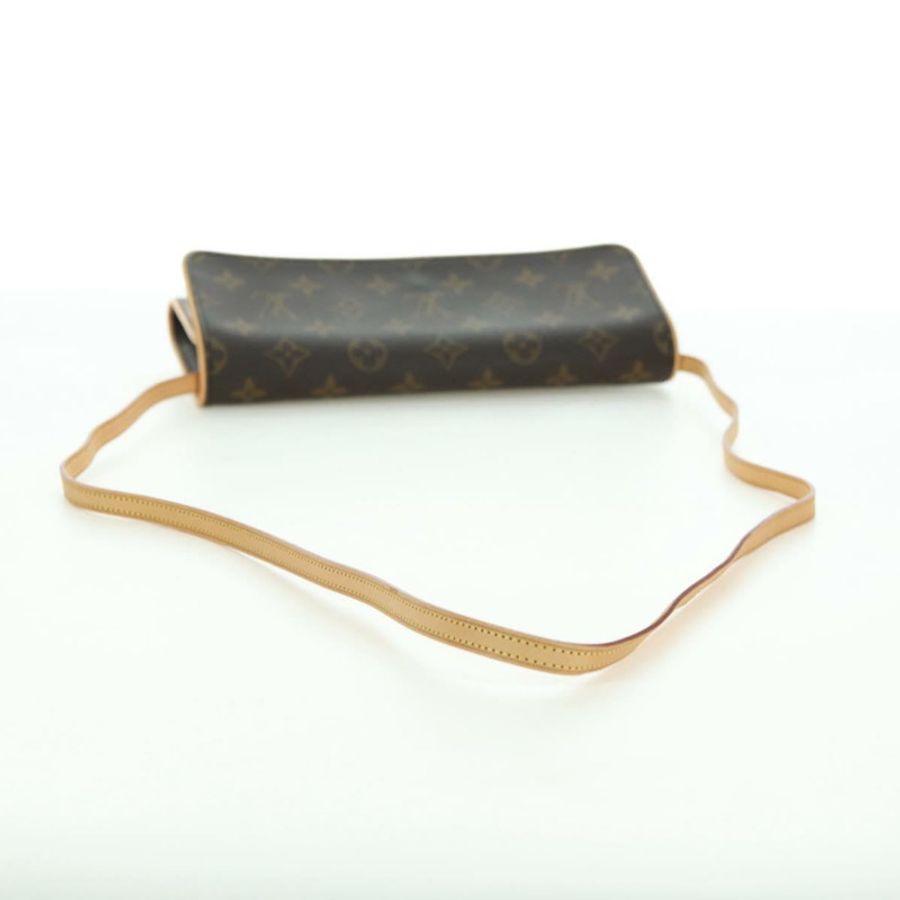 【日本直送】路易威登 Monogram Pochette Twin GM 單肩包 M51852 LV Auth am11648V-6