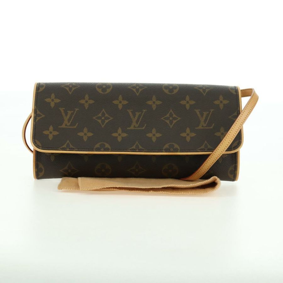 【日本直送】路易威登 Monogram Pochette Twin GM 單肩包 M51852 LV Auth am11648V-11