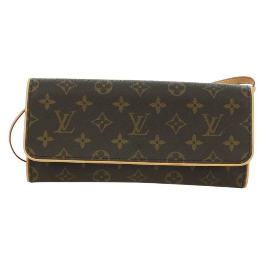 【日本直送】路易威登 Monogram Pochette Twin GM 單肩包 M51852 LV Auth am11648V-12