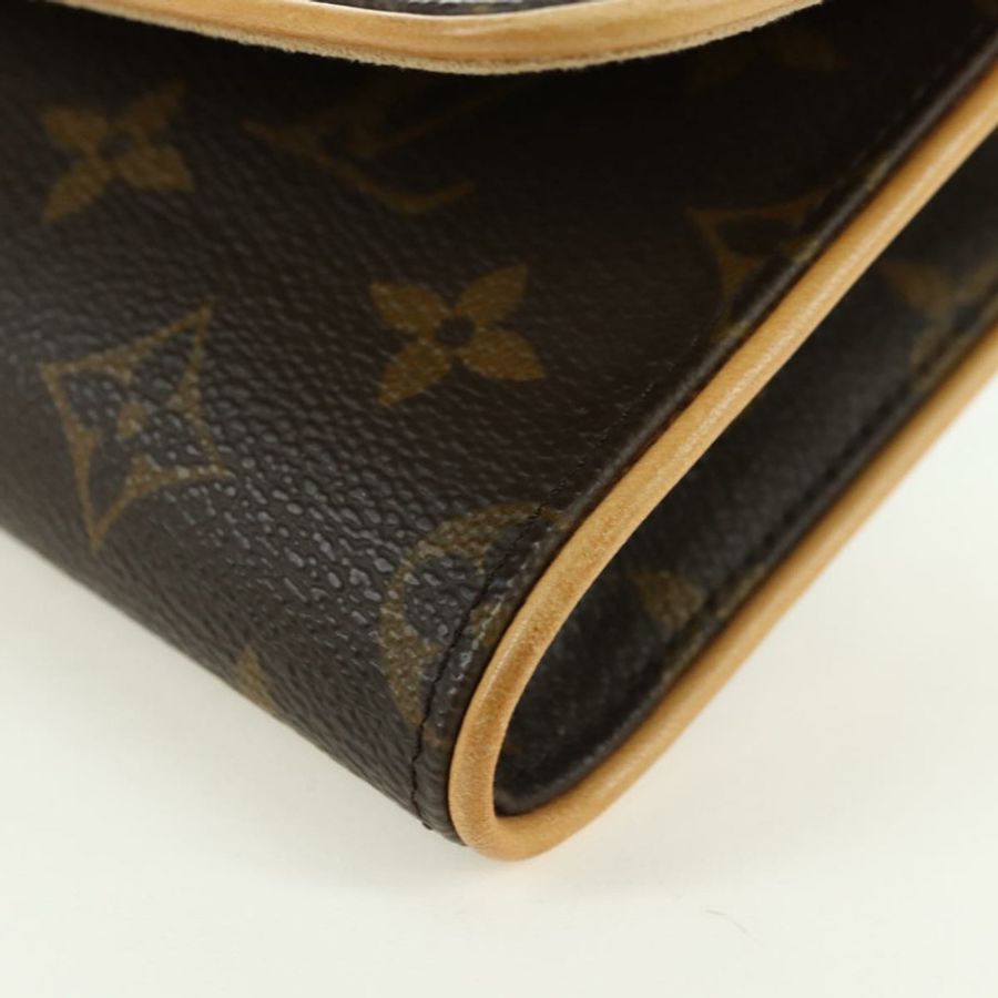 【日本直送】路易威登 Monogram Pochette Twin GM 單肩包 M51852 LV Auth am11648V-14