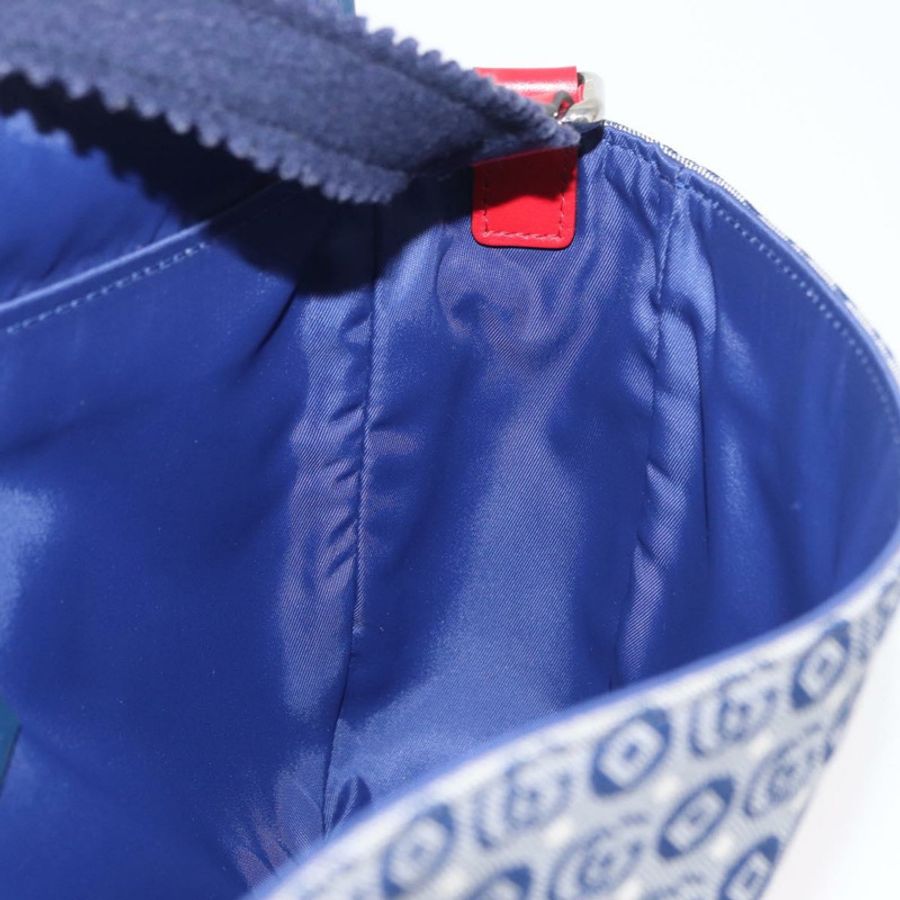 【日本直送】GUCCI 兒童肩背包 帆布 銀藍色 664143 正品 BA12815-20