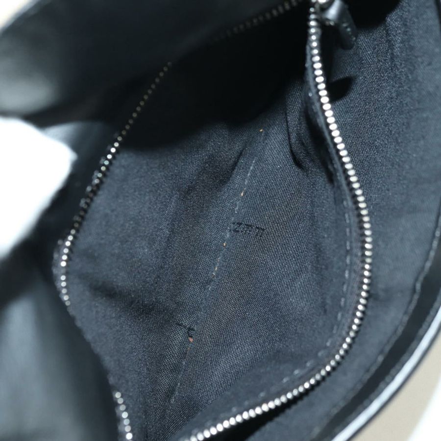 【日本直送】FENDI Zucca帆布水桶包纖薄單肩包 黑色棕色 正品 179706V-26
