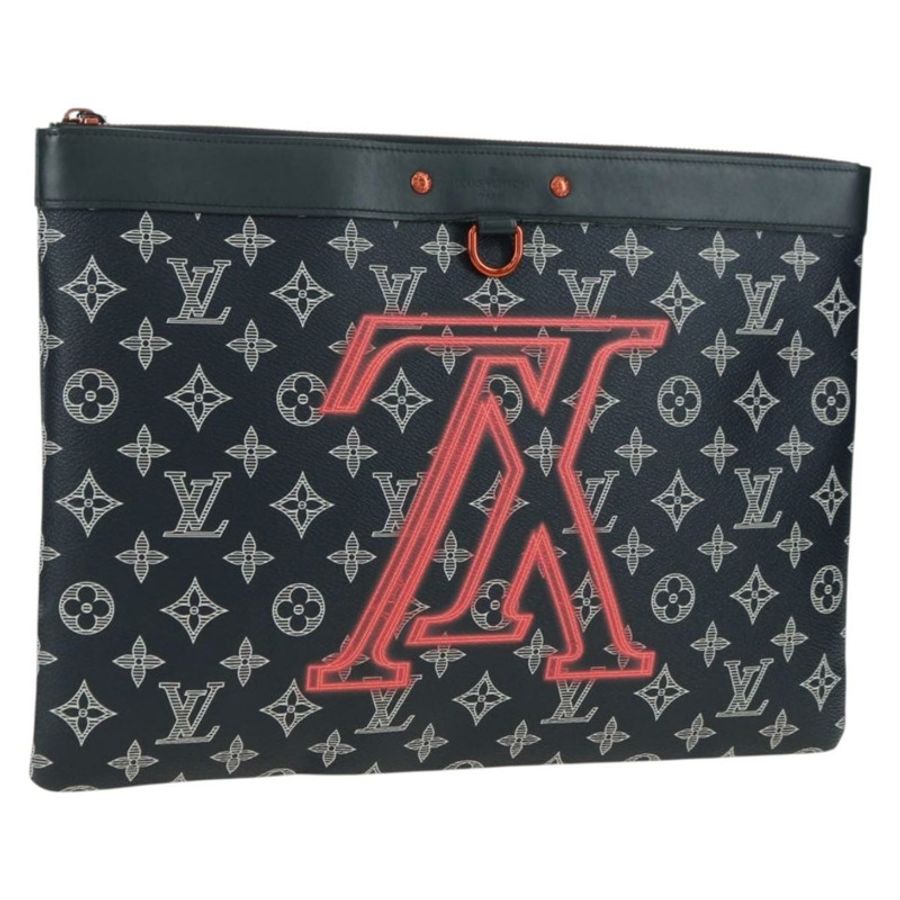 【日本直送】路易威登 Monogram Ink Pochette Apollo 手拿包 海軍藍 M62905 正品 179951M-0