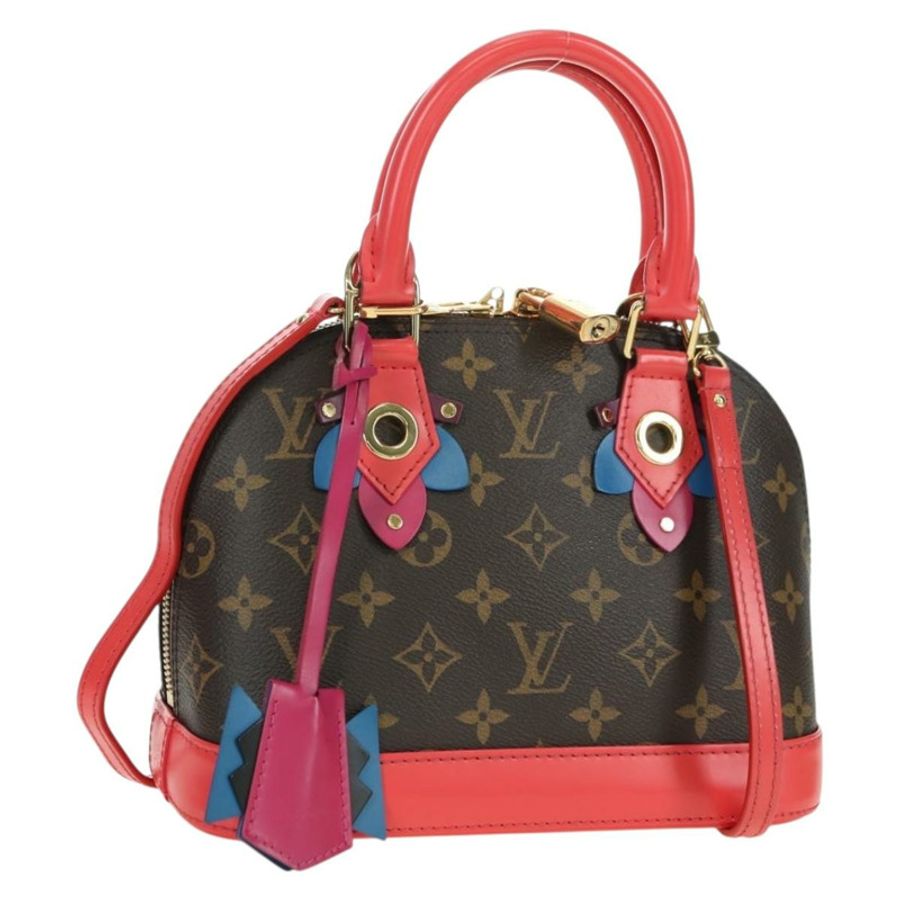 【日本直送】路易威登 Monogram Totem Alma BB 手提包 紅色 M41659 LV 正品 179848SAV-0