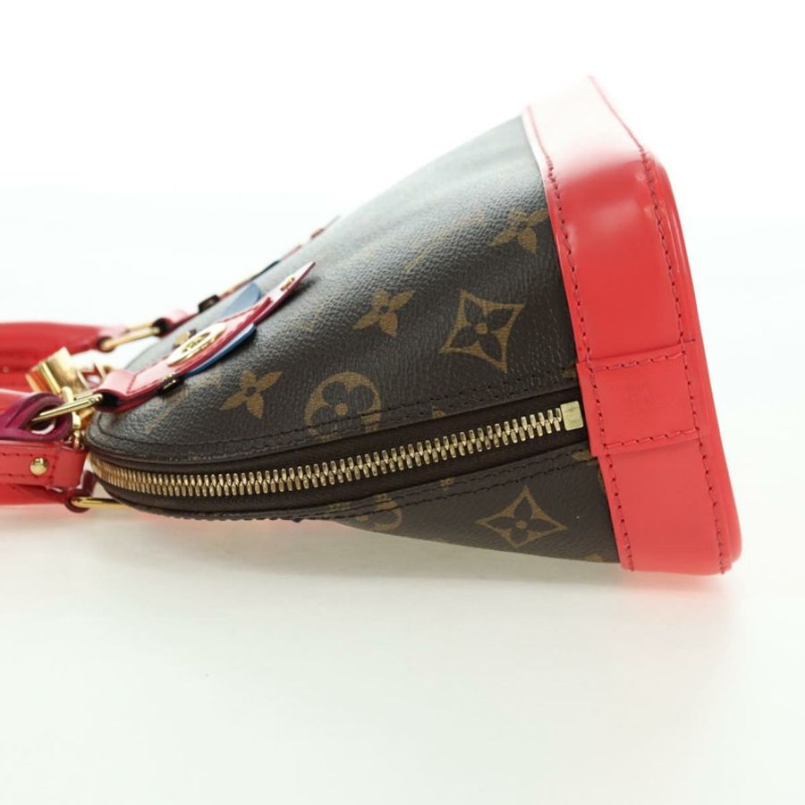【日本直送】路易威登 Monogram Totem Alma BB 手提包 紅色 M41659 LV 正品 179848SAV-2