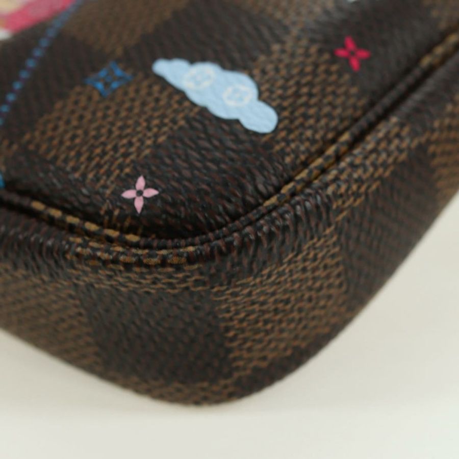 【日本直送】路易威登 Damier Vivienne 迷你手拿包配件 N60402 LV 正品 176744SAM-14