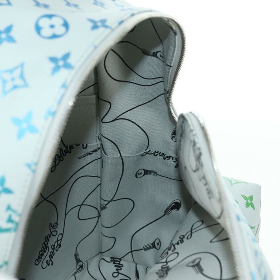 【日本直送】路易威登 Monogram Iridescent Discovery 雙肩包 灰色 M14184 正品 179853SAM-26