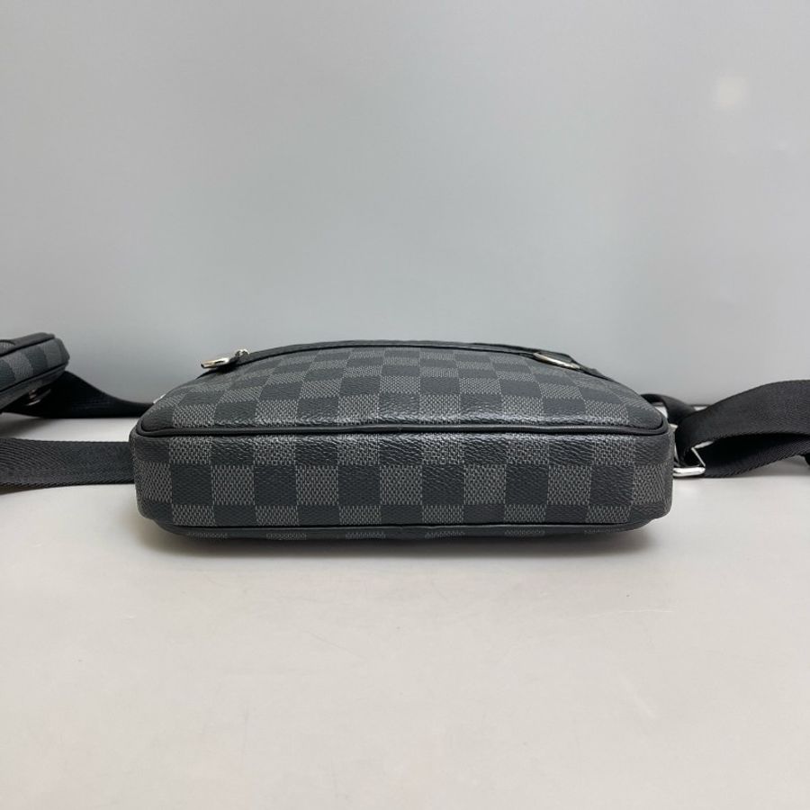 Louis Vuitton messenger黑棋盤格二合一-4