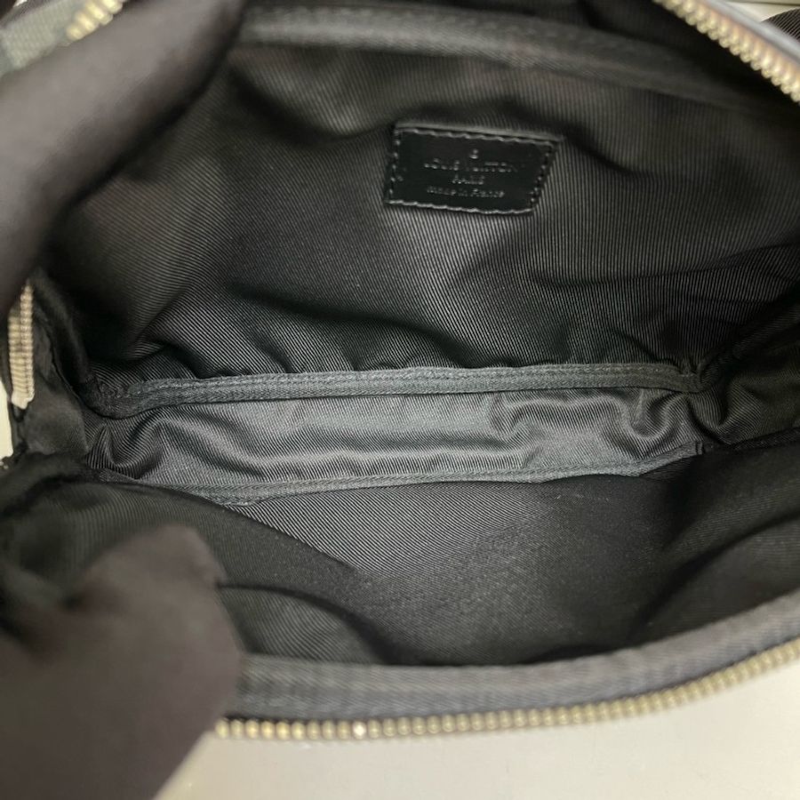 Louis Vuitton messenger黑棋盤格二合一-8