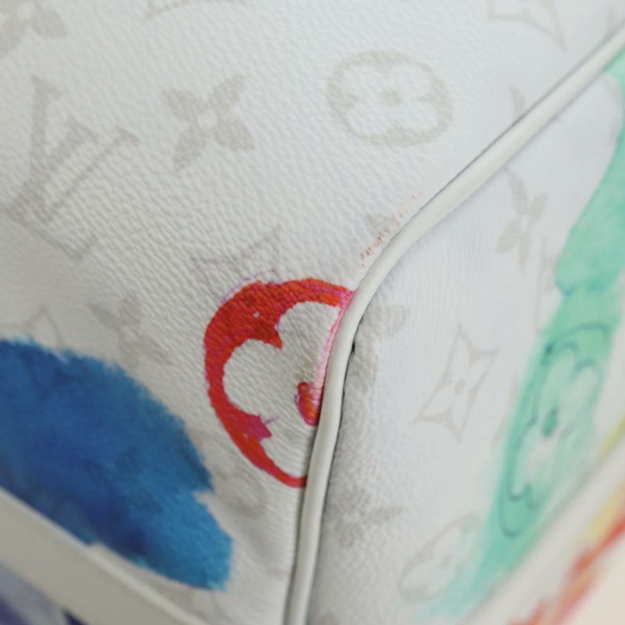 【日本直送】路易威登(LOUIS VUITTON)水彩Keepall Bandouliere 50旅行包 M45758 LV Auth 180337SAM-18