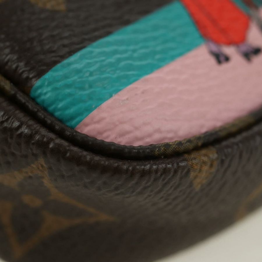 【日本直送】路易威登 Monogram 迷你手拿包配件袋 N41667 LV 正品 180386M-14