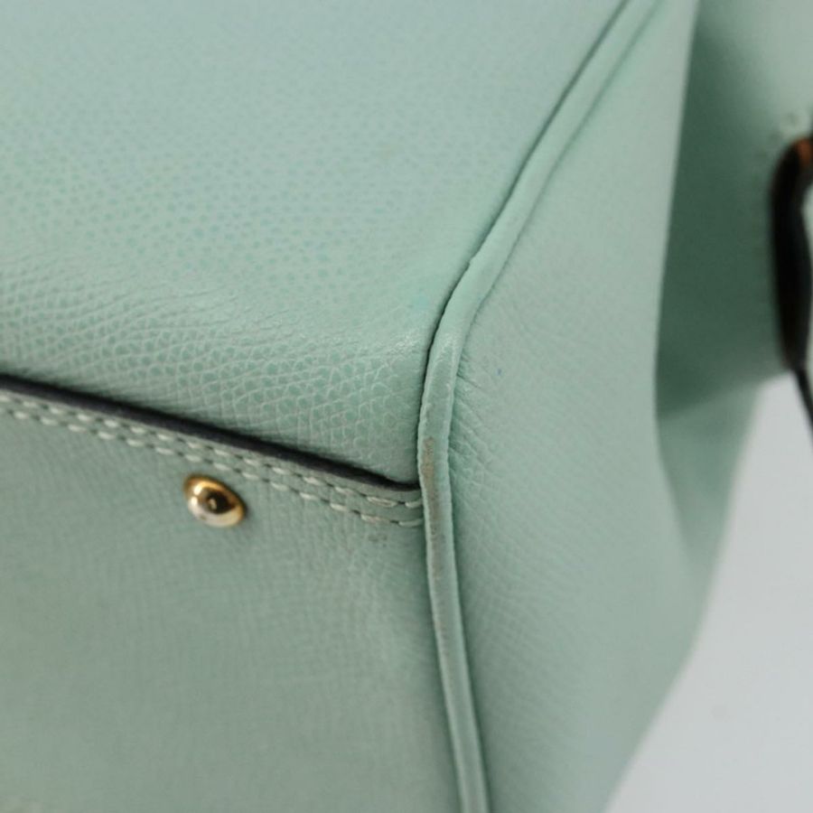 【日本直送】CELINE 手提包 皮革 兩用 淺藍色 金色 正品 180287A-8
