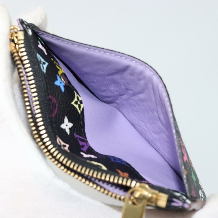 【日本直送】路易威登 Multicolor Pochette Cles NM 零錢包 黑色 M60279 正品 181115V-9