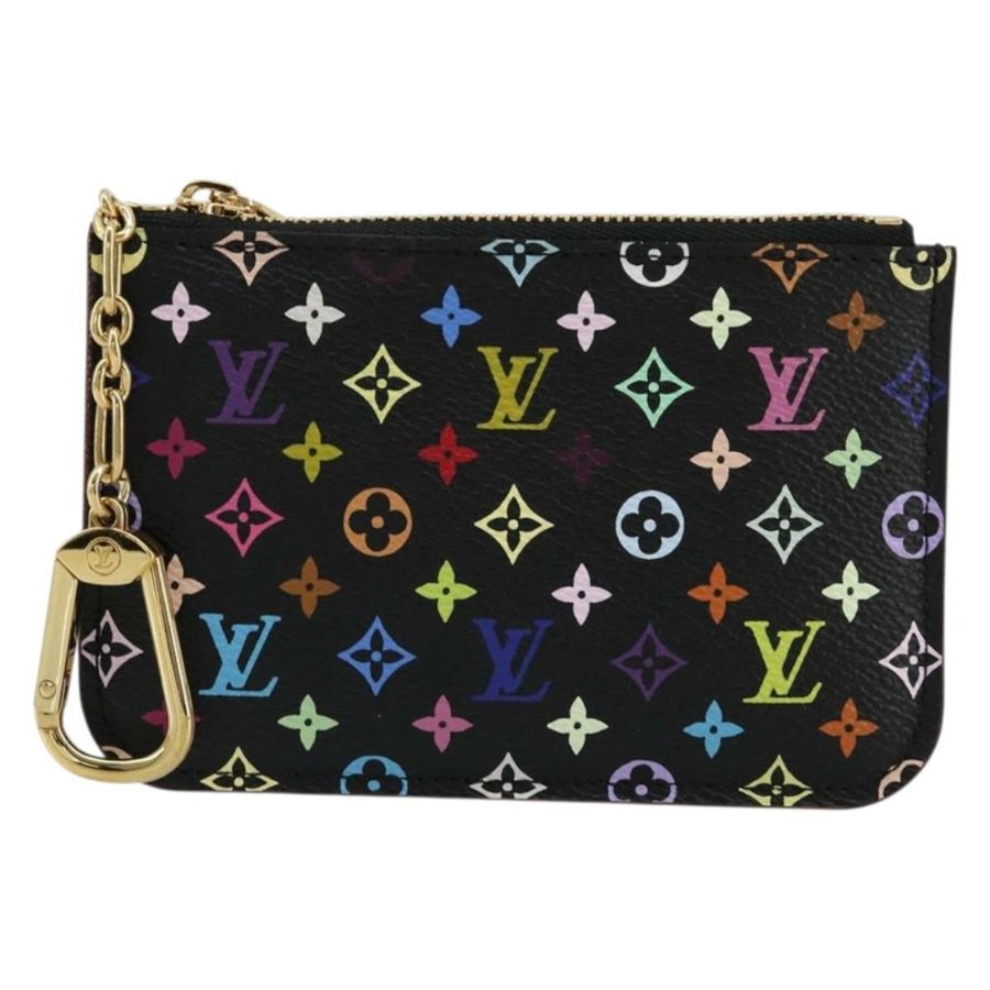 【日本直送】路易威登 Multicolor Pochette Cles NM 零錢包 黑色 M60279 正品 181115V-12