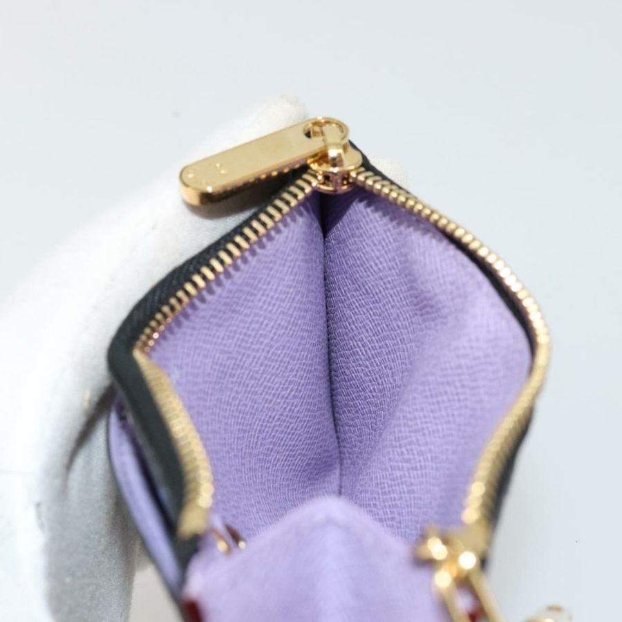 【日本直送】路易威登 Multicolor Pochette Cles NM 零錢包 黑色 M60279 正品 181115V-18