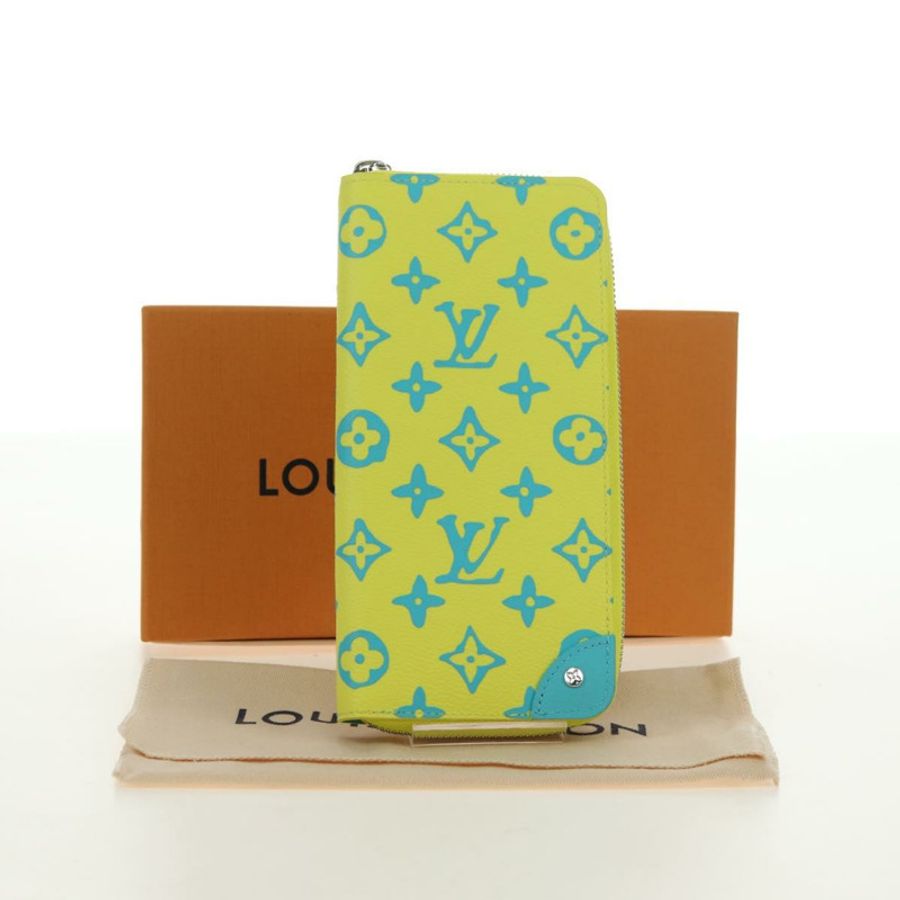 【日本直送】路易威登 Playground Zippy 直式錢包 黃色 M82005 正品 181139M-11