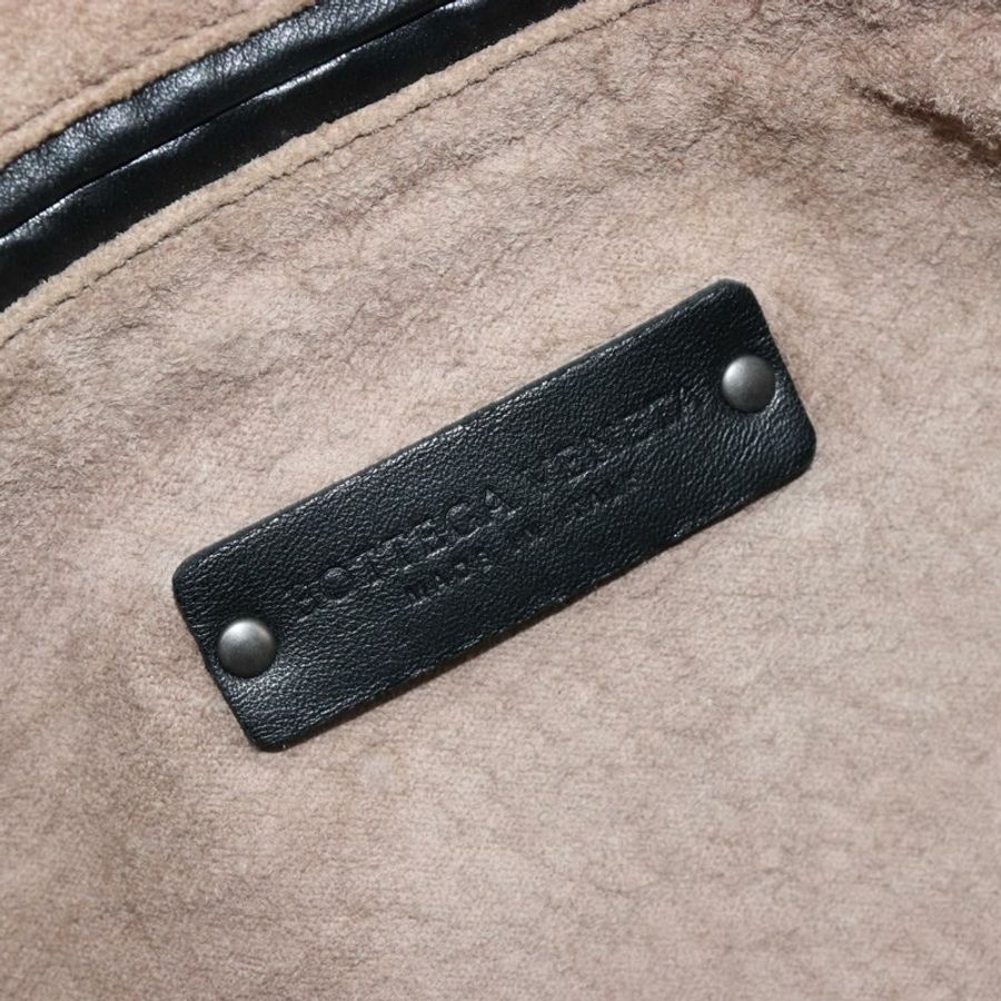 【日本直送】BOTTEGA VENETA INTRECCIATO 手提包 皮革 黑色 正品 180631SAV-17