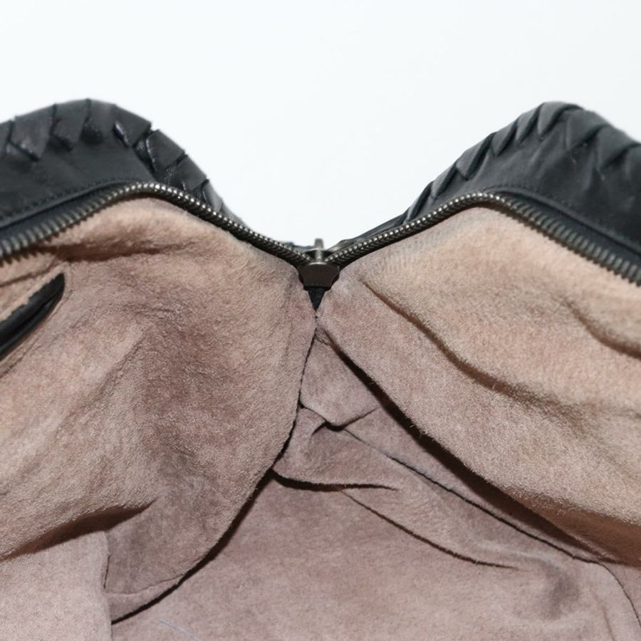 【日本直送】BOTTEGA VENETA INTRECCIATO 手提包 皮革 黑色 正品 180631SAV-18